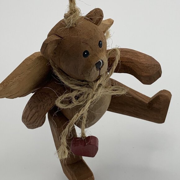 Assorted Angel Christmas Ornament Lot - Handmade & Vintage - Hanging & Sitting - Picture 7 of 16